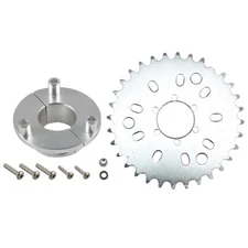 1-1/2" CNC Adapter 32T Sprocket Fit 415 Chain 49 66 80cc 2 Stroke Motorized Bike