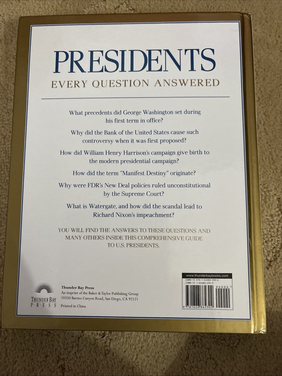 Presidents: Every Question Answered by Carter Smith (2014