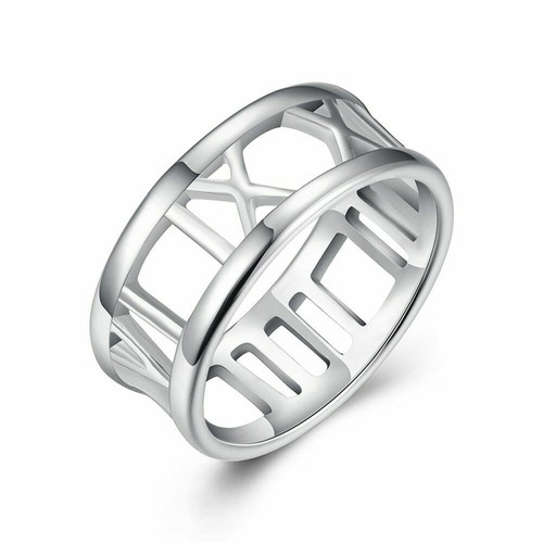 H&amp;Beautimer Classic 925 Silver Rings For Women's Simple 3-5-9 Loop Fashion Stacking Rings - Sterling Silver Charm Jewelry - Handmade In Italy (3 LOOP, 5