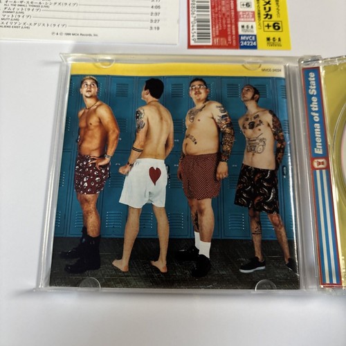 Blink-182 – Enema Of The State (CD, 2000) MVCE-24224 Bonus Japan Track, obi - Picture 6 of 7