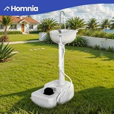 4.5 Gallon RV Portable Sink 17L Hand Wash Station Basin Camping Travel Outdoor