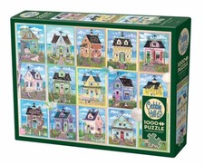 Seaside Cottages 1000 Piece Jigsaw Puzzle Cobble Hill New