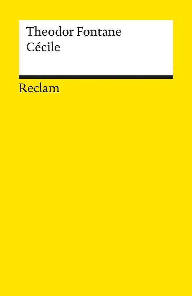 Thumbnail - Cecile | Theodor Fontane | 2011 | Deutsch