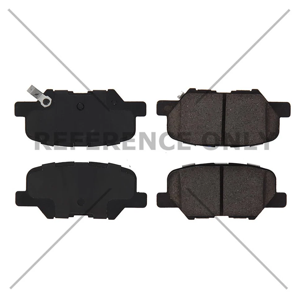 Juego de 2 pastillas de freno metálicas delanteras + traseras centradas para Mitsubishi ASX Foto 3 de 4