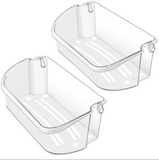 2X Refrigerator Door Bin Shelf For 240356402 Frigidaire FFSS2615TS0 FGHS2631PF4A