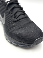 Nike Air Max 2017 Shoes Triple Black 849559-004 Men's Size 10 8