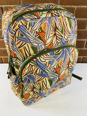 Vera Bradley Essentials Large Backpack Dragonfly New in Packaging with Tags