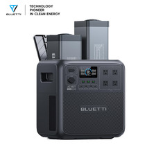 BLUETTI AC180T 1800W 1433Wh Portable Power Station 11.4hrs Uses for Drone