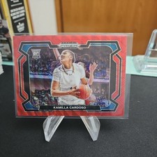 2024 Panini Prizm Draft Picks Red Wave Variations Kamilla Cardoso #59 Rookie RC