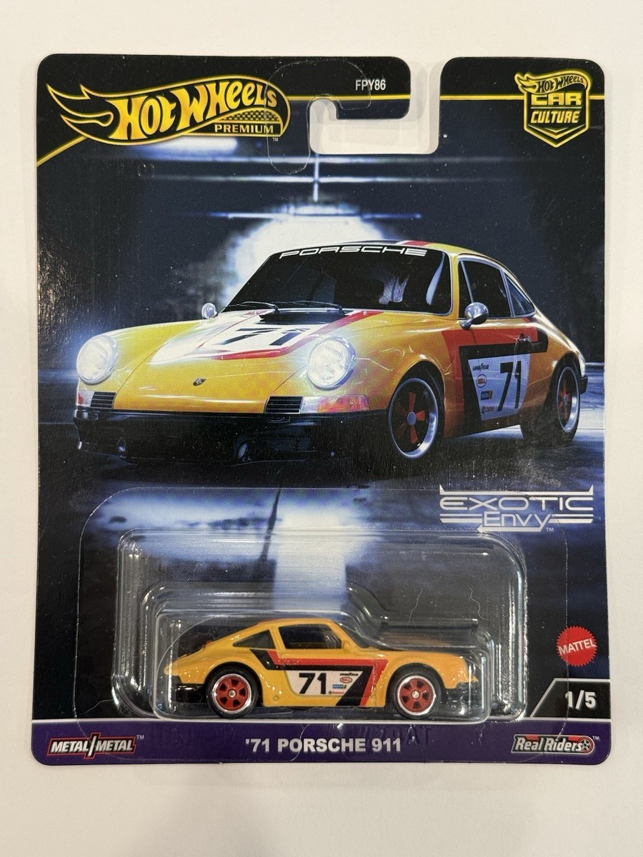 Hot Wheels Premium Car Culture Exotic Envy - '71 Porsche 911 | eBay