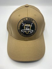 The Corps US Navy Talent Acquisition Group Beige Baseball Cap Hat One Size
