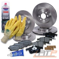 BREMSSCHEIBEN + BREMSBELÄGE BREMSKLÖTZE VORNE + HINTEN FÜR OPEL COMBO MERIVA A