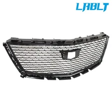 LABLT Front Upper Grille Grill Black Silver Diamond For Cadillac XT5 2016-2022