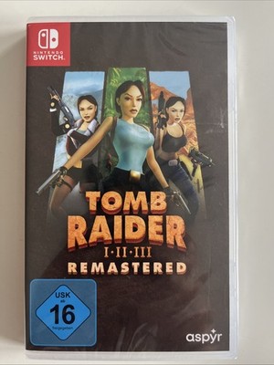 Tomb Raider 1-3 Remastered - Nintendo Switch, Versiegelt