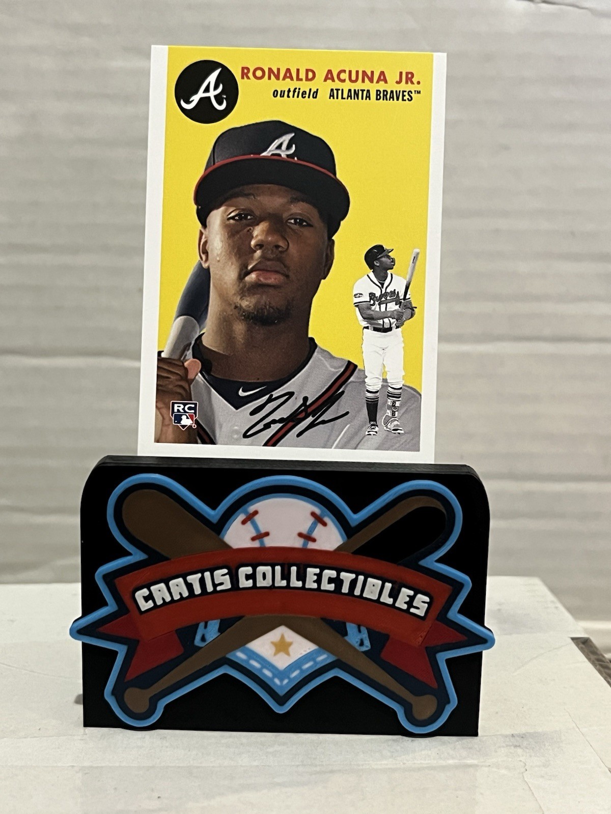 2018 Topps Throwback Thursday Ronald Acuna Jr. RC Rookie #256 Braves