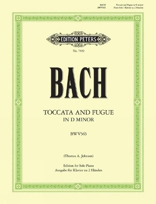 `Bach, Johann Sebasti` Toccata & Fugue In D Minor Bwv 565 Book NEU