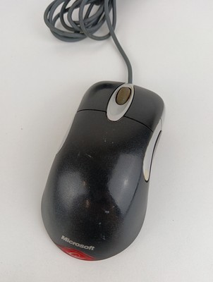 Microsoft IntelliMouse Schwarz 5 Tasten Optische USB Scrollmaus