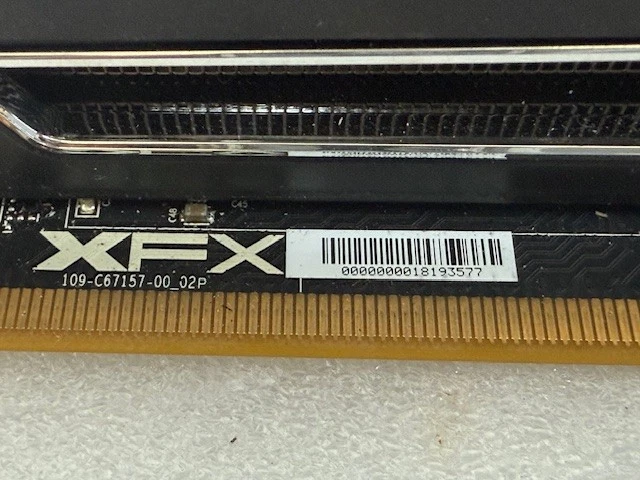 AMD XFX Radeon R9-290X-ED 4GB GDDR5 R9-290X-EDB V6.1 Black DD 1050M D5 DP - Image 3 of 4