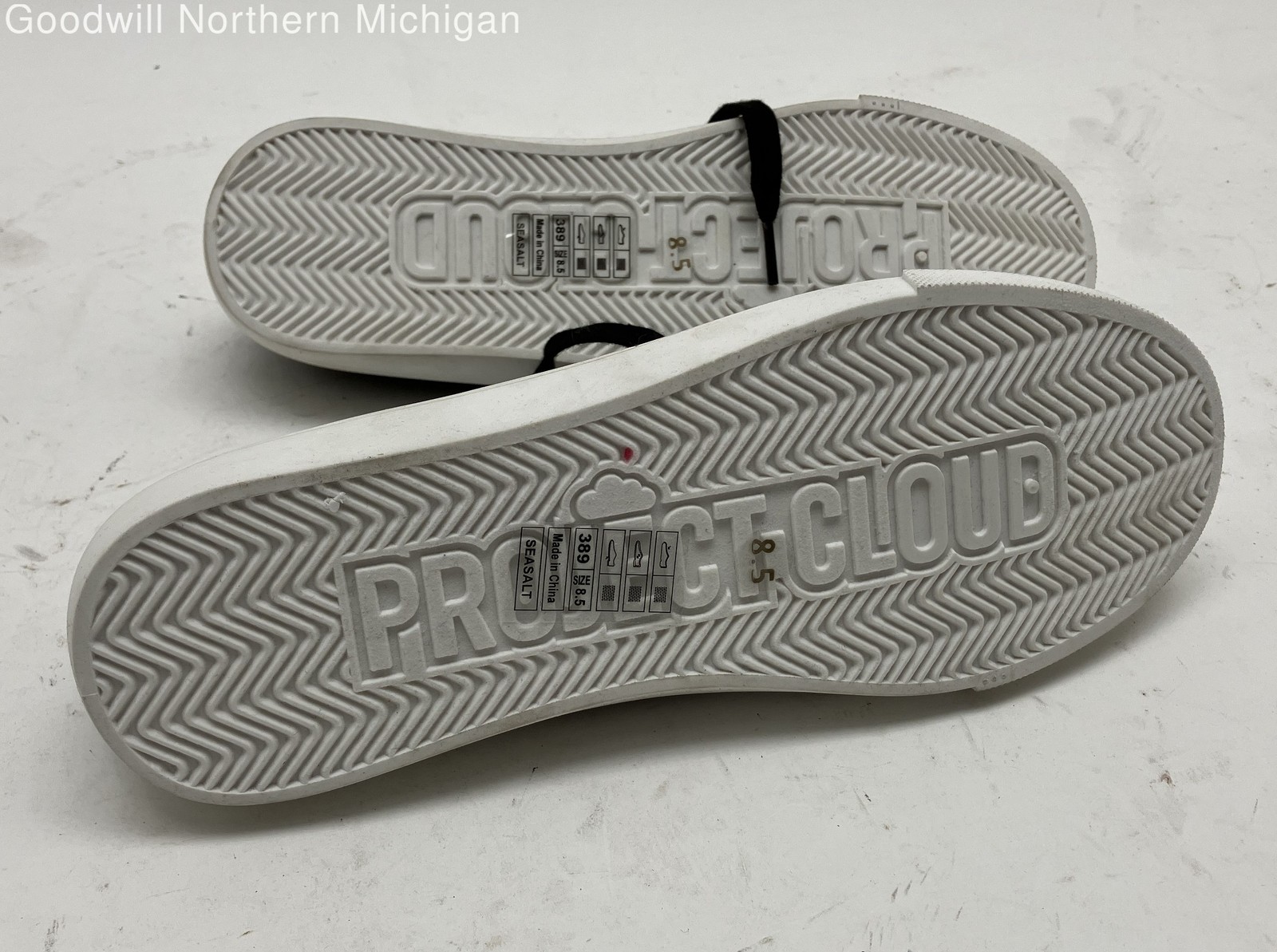 Project Cloud Black Solid Casual Shoes Women 8.5 - image 4