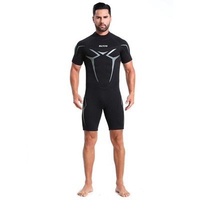 Shorty Wetsuit Men's and Women's,3MM Short Diving Suit for Men and F...