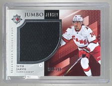 Seth Jarvis 2024 Upper Deck Ultimate Collection #41 Jumbo Jersey /199