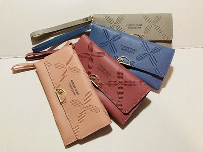NWOT Lot Of 4 Elegant Forever Young Clutch, Wallet, Wristlets