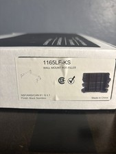 Delta 1165LF-KS Contemporary Wall Mount Pot Filler 24 Black Stainless - NEW