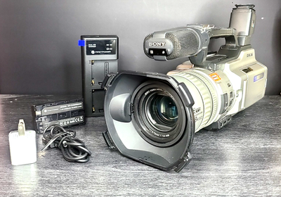 Sony DCR-VX2000 Camcorder - Metallic silver for sale online | eBay