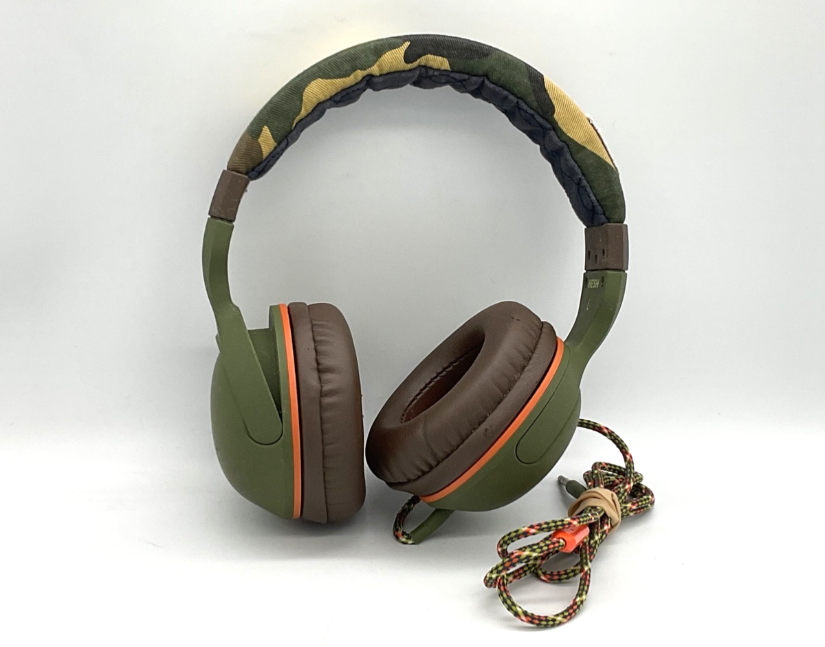 [最終値下げ] Skullcandy ヘッドホン オリーブグリーン SkullCandy Hesh 2.0 Headphones Over The Ear Camo/Olive w/ 3.5mm