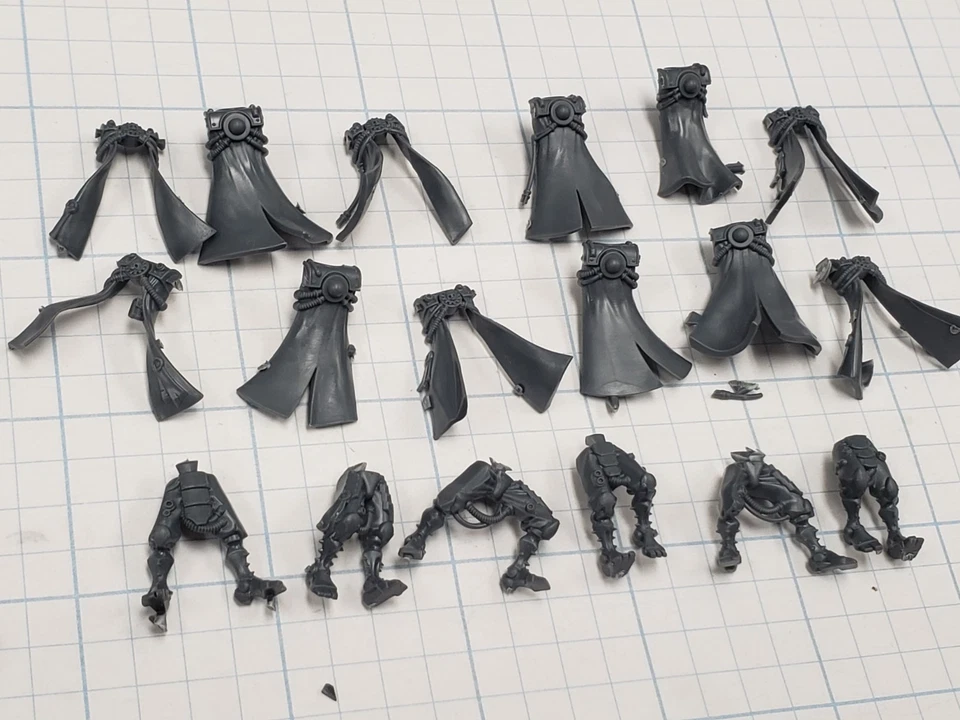 Lote 40k AdMech Skitarii ARMORY Bits Vanguard Ranger pernas biônicas tronco x6 QUEBRADO - Imagem 3 de 4