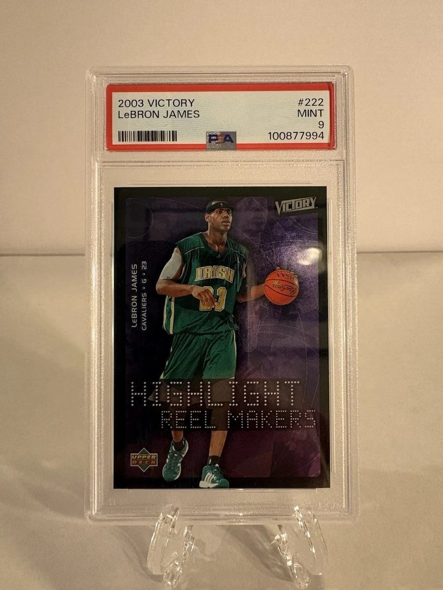 LeBron James Basketball Grade 9 Rookie Sports Trading Cards