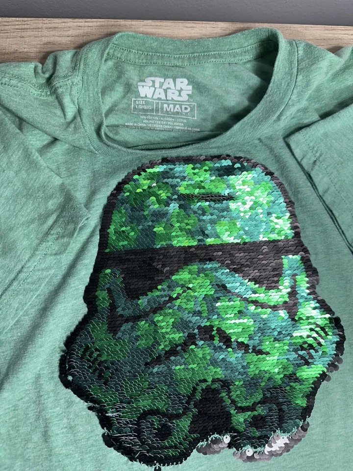 Star Wars Boys size Large T-shirt - Image 3 of 4