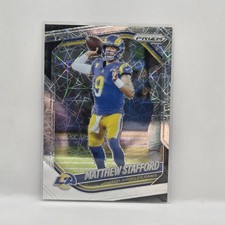 2025 Panini Prizm - Matthew Stafford #21 Lazer Prizm - Los Angeles Rams
