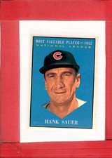 1961 Topps #481 Hank Sauer NM-MT Cubs ID:76260