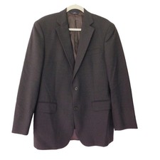 Brooks Brothers Wool Blazer 40R Gray 346 Stretch Sport Coat Suit