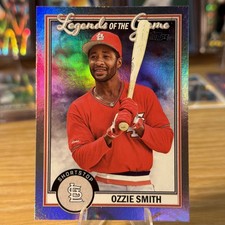 2023 TOPPS SERIES 2 OZZIE SMITH LEGENDS OF THE GAME Rainbow Foil #LG-22 