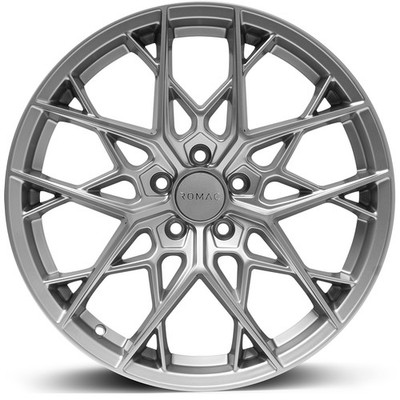 ROMAC VORTEX 19x8 ET45 5x112 SILBER (Last 800kg) RMVOR I9690S - 4er SET