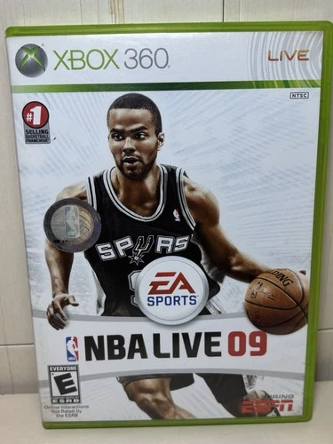 Nba Live 09 (Xbox 360) No Manual Tested And Working
