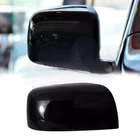 For Nissan Rogue 2008-2015 Black Right Passenger Side Rearview Mirror Cap Cover