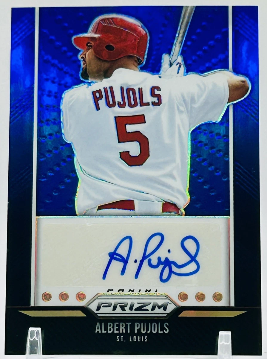 Albert Pujols Baseball Original Autographed Sports Trading Cards