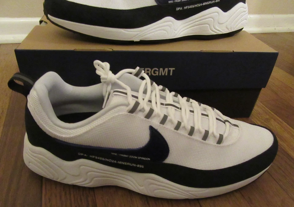 Nike Fragment Air Zoom Spiridon SP Size 11.5 White HF5455 100 Brand New In Box - Image 2 of 4