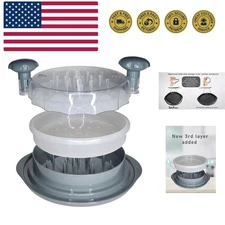 Chicken breast shredder tool twist, manual meat shredder for pork, beef, and ...