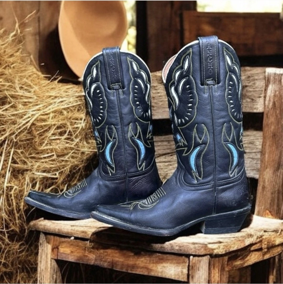 motherRANCHOランチョ　ウエスタンブーツ　US 7EE EU36 motherRANCHOランチョ ウエスタンブーツ US 7EE EU36 motherRANCHO