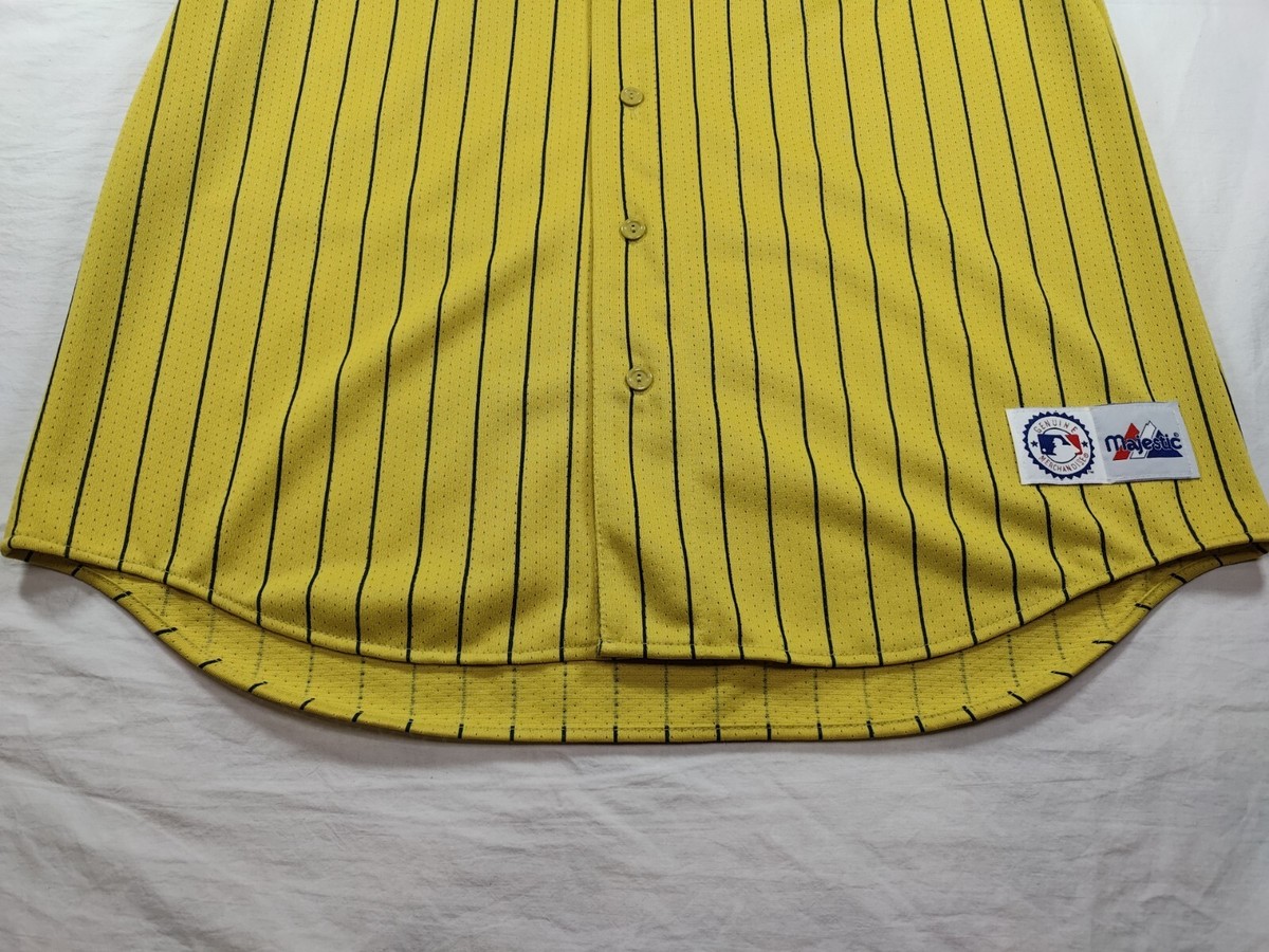 NEW Vtg Majestic RARE New York Yankees Lime Neon Green Baseball