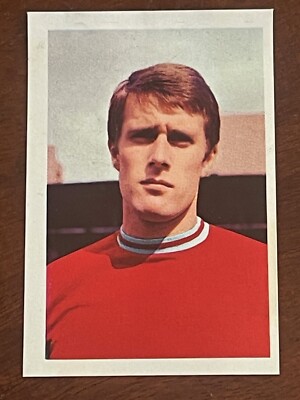 GEOFF HURST (West Ham FC) FKS World Soccer 1968/69 gebraucht AUFKLEBER Nr:310