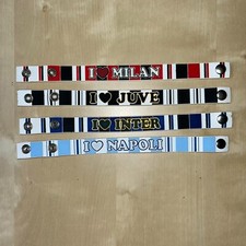BRACCIALE in SILICONE MILAN,JUVE,NAPOLI E MILAN