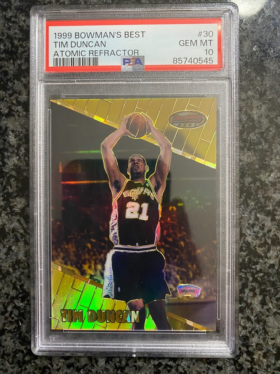 99-00 ATOMIC REFRACTOR TIM DUNCAN