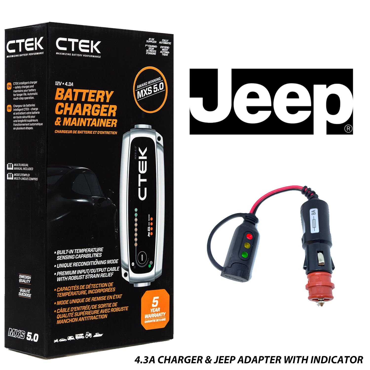 jeep battery charger