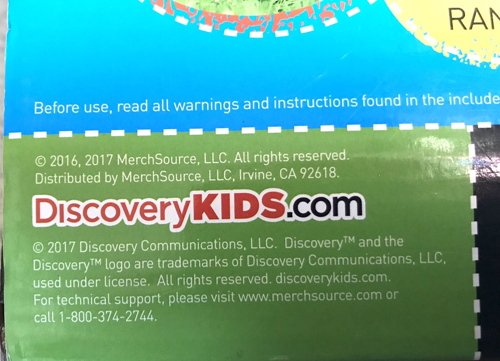 Discovery Kids 3-Way Walkie Talkie with Base Station - New - Open Box - Perfect