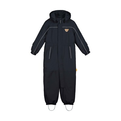 Steiff warmer Schneeanzug / Wagenanzug mit Kapuze gr. 80 ab 9 - 12 Monate navy 